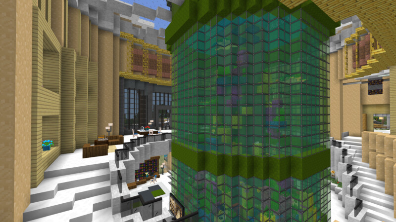 Oceanic Modern Mansion Oceanic Modern Mansion by CrackedCubes