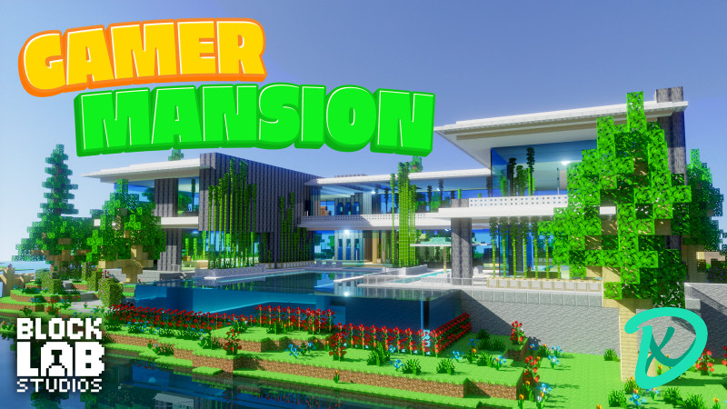 Gamer Mansion Key Art