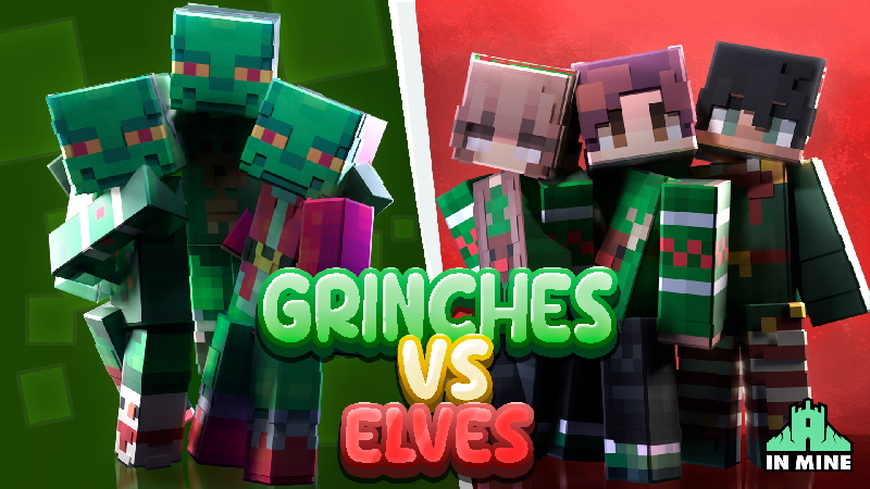 Grinches VS Elves Key Art