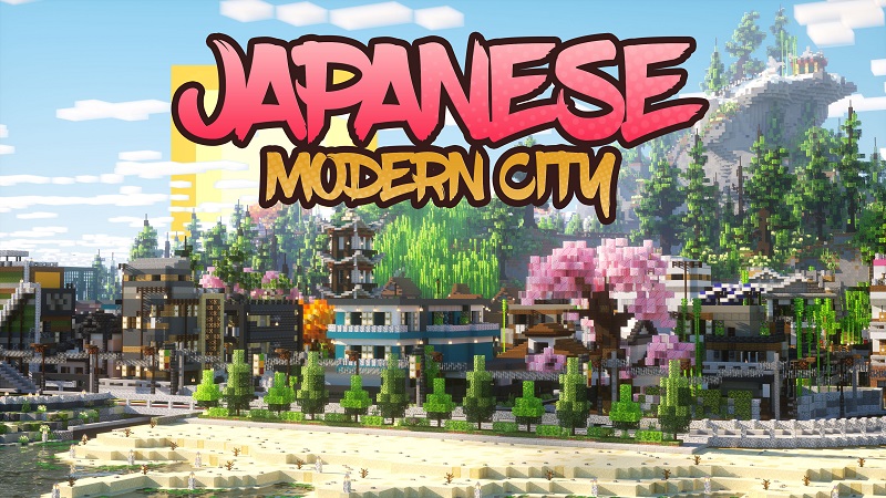 Japanese Modern City Key Art