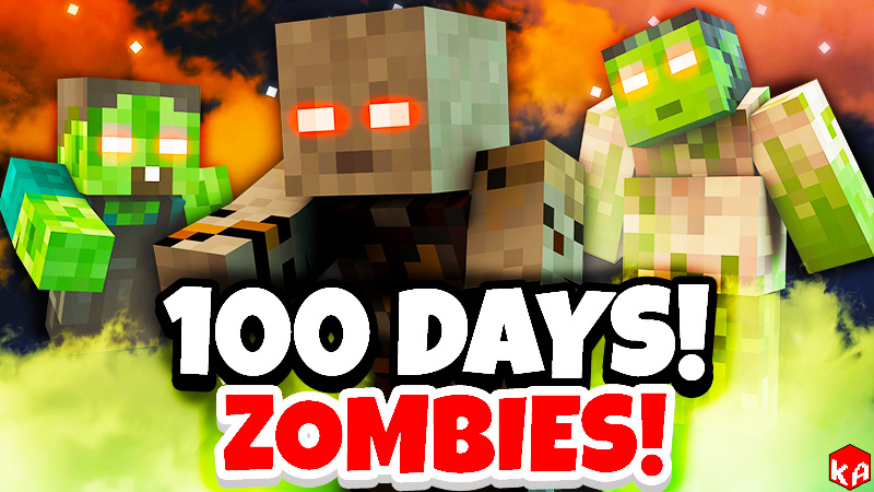 100 Days Zombie Apocalypse! In Minecraft Marketplace | Minecraft
