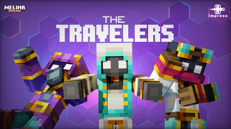 Travelers on the Minecraft Marketplace by Impress