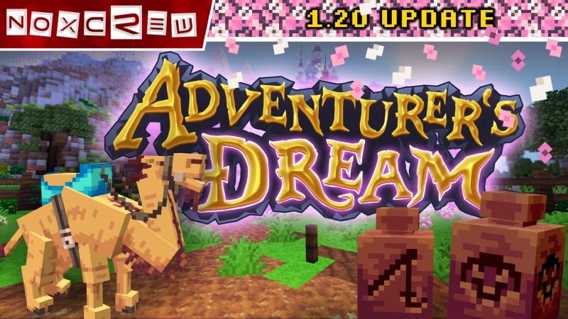 Adventurer's Dream Mash-up Key Art