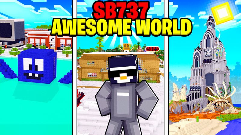 SB737 Awesome World on the Minecraft Marketplace by 5 Frame Studios