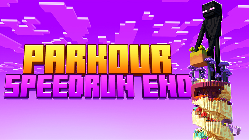 Parkour Speedrun End Key Art