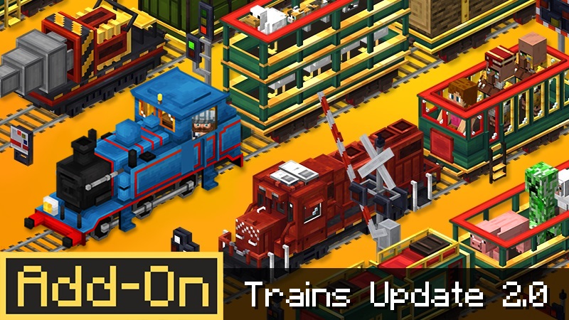 Trains Add-On 2.0 Key Art