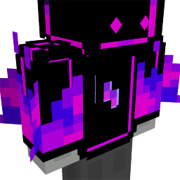 Purple Neon Flame Suit Key Art