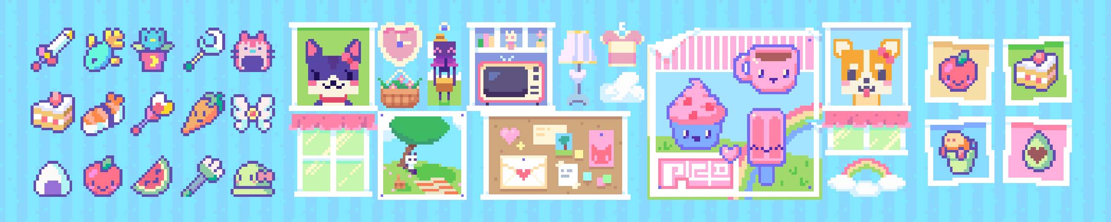 Cute Texture Pack Panorama