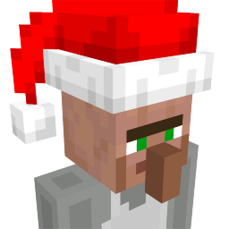 Villager Wearing Santa Hat