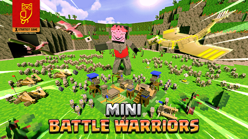 Mini Battle Warriors Key Art