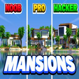 Noob vs Pro vs Hacker Mansions Pack Icon