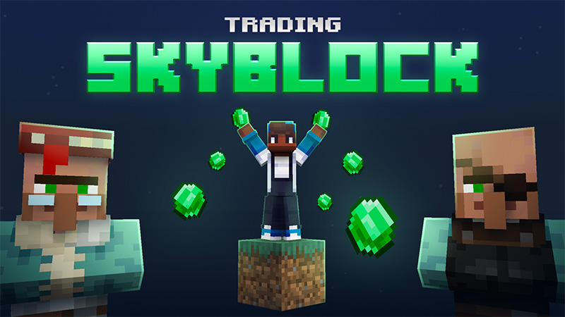 Skyblock Trading Key Art