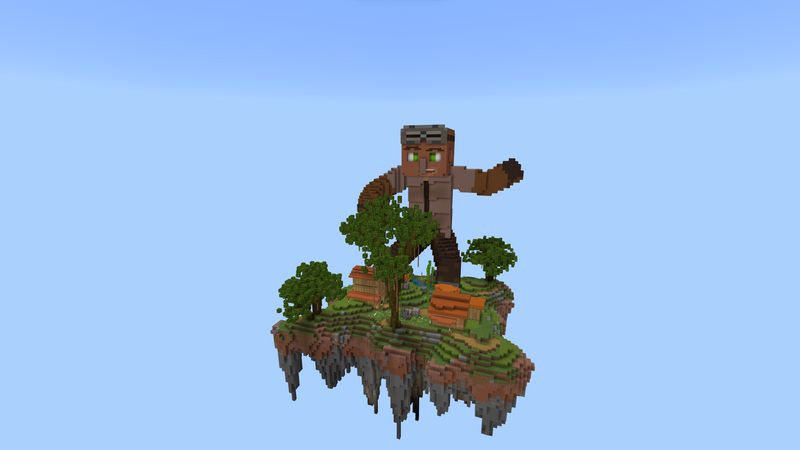 OP Villagers Sky Islands Screenshot #2