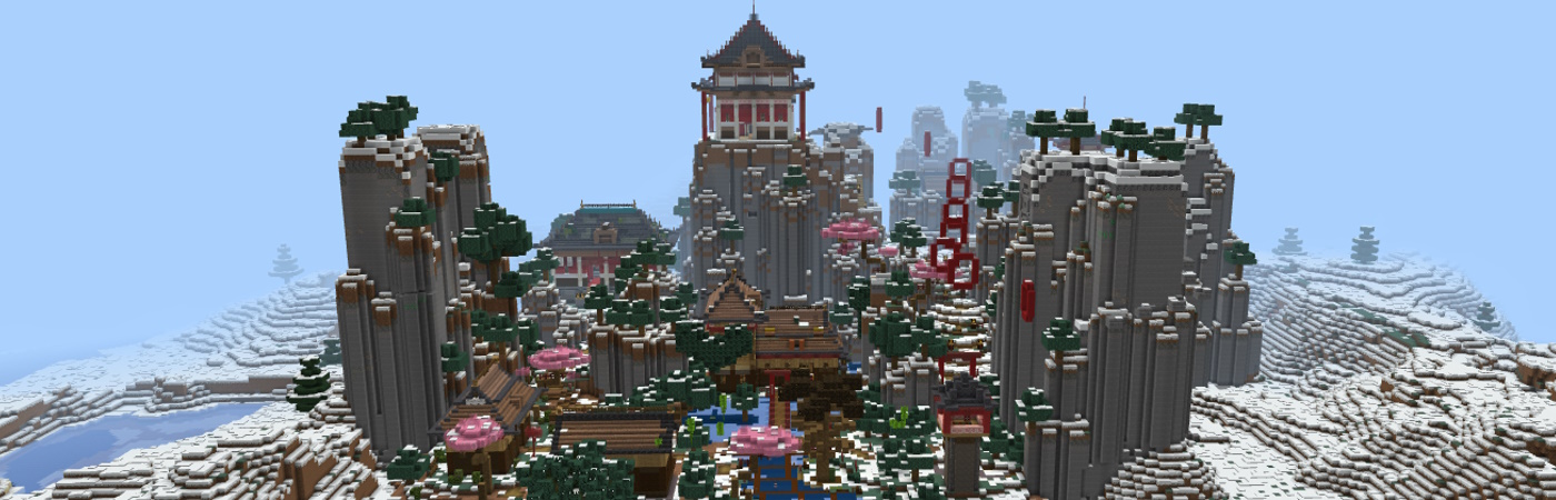 Hacker Samurai Town Panorama