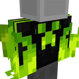 Green Fire Creeper Hoodie on the Minecraft Marketplace by Rainbow Theory