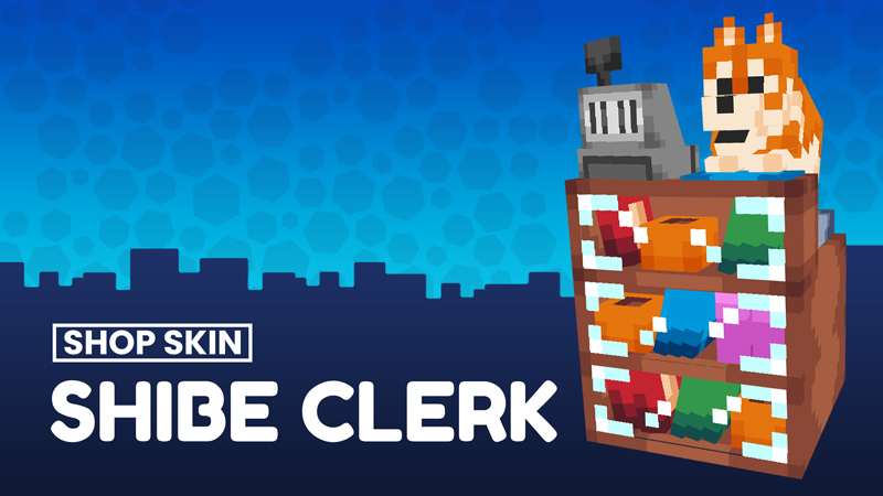 Shibe Clerk - Shop Skin Key Art