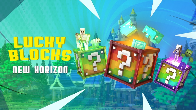 Lucky Blocks New Horizon Key Art