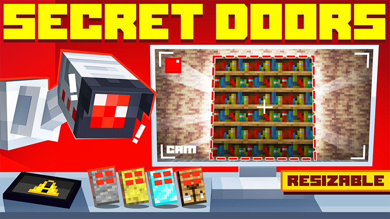 SECRET DOORS PACK Key Art