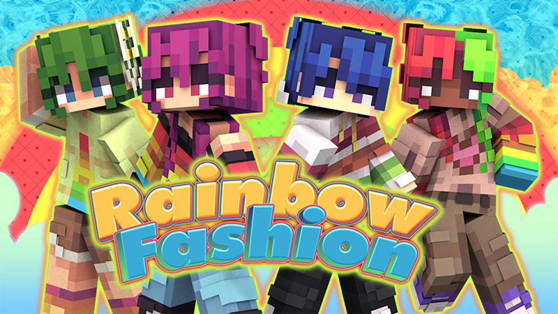 Rainbow Fashion on the Minecraft Marketplace by Red Eagle Studios