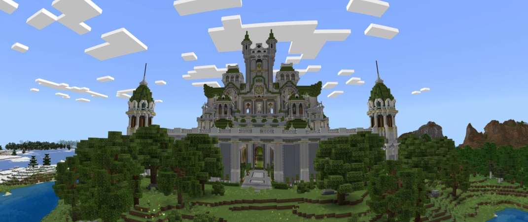 Green Elf Castle Panorama