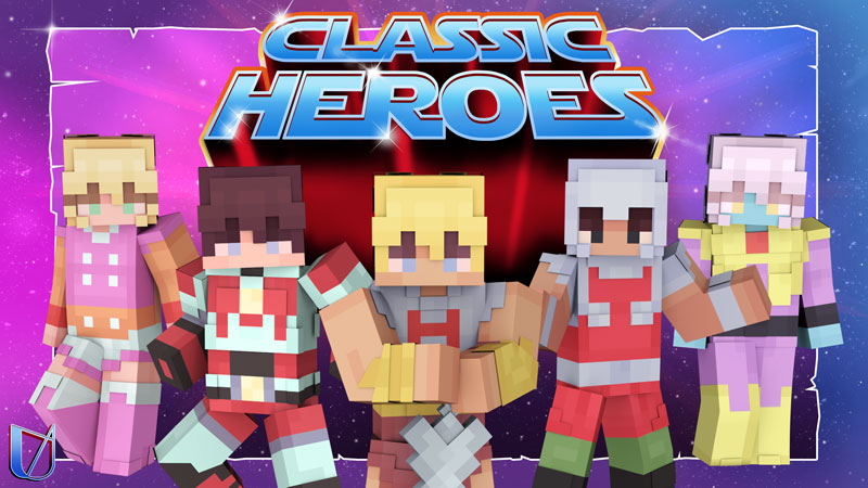 Classic Heroes on the Minecraft Marketplace by Black Arts Studios