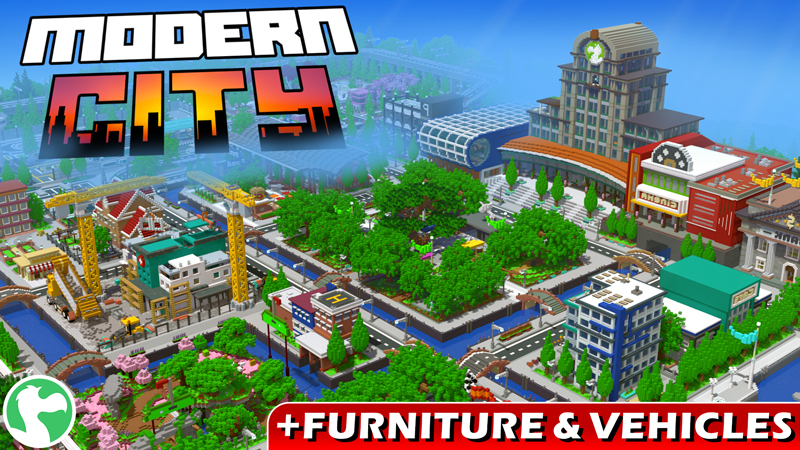 Modern City on the Minecraft Marketplace by Dodo Studios