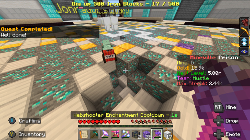 Web Shooter Pickaxe Screenshot #2