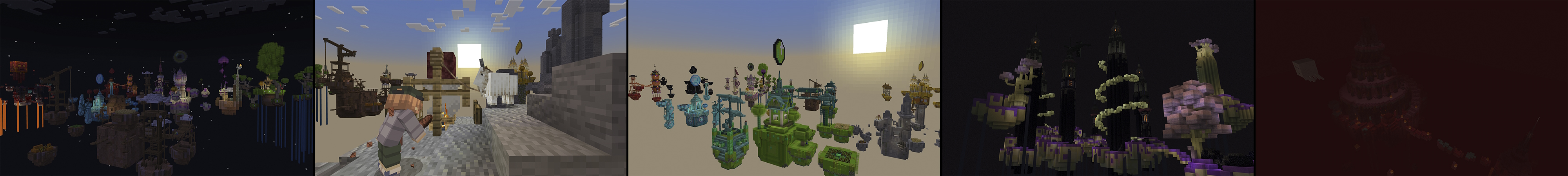 Skyblock Ores Panorama