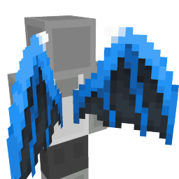 Dark Blue Dragon Wings