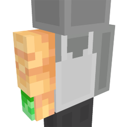 Finger Arm Green Nail