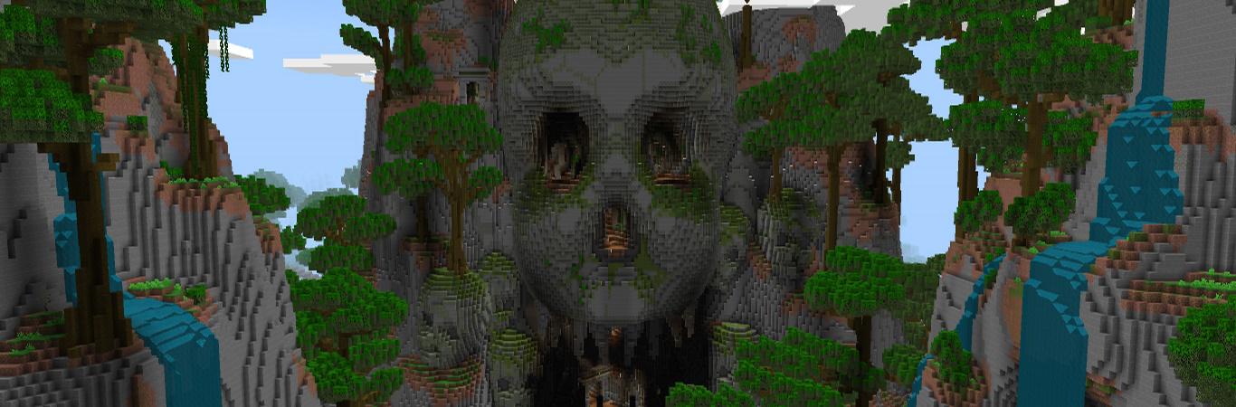 The Jungle Skull Panorama