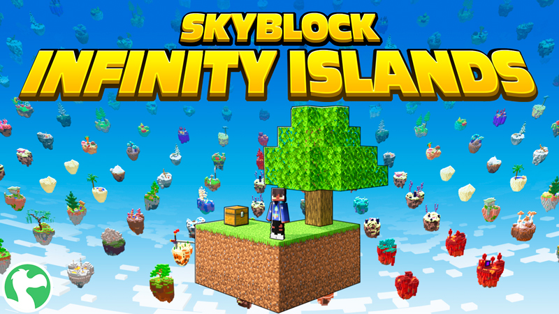 Skyblock Infinity Islands Key Art