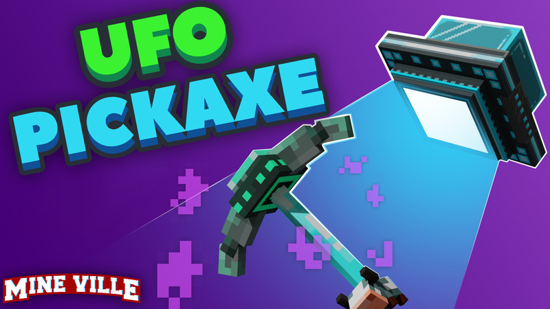 UFO Pickaxe Key Art