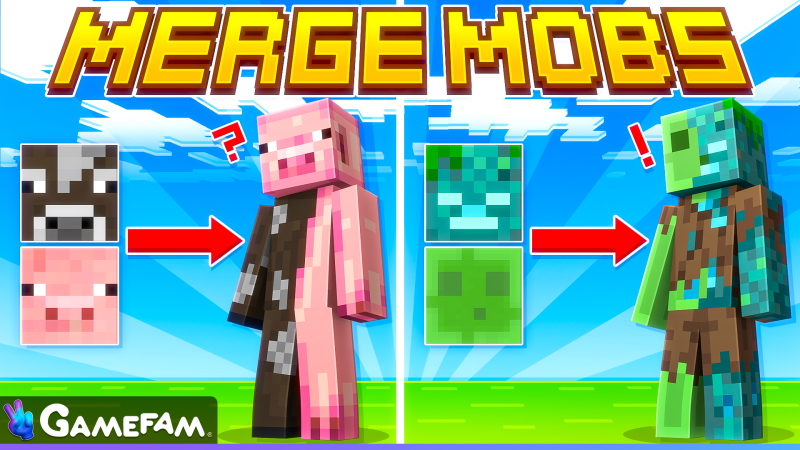 Merge Mobs Key Art