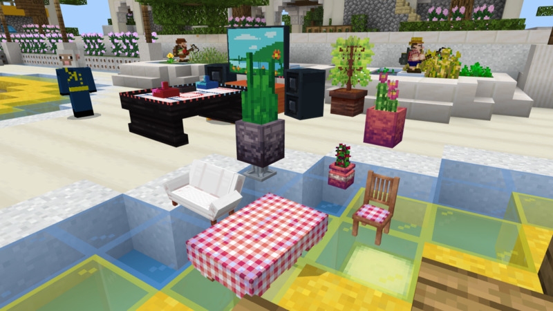 Skyblock Furniture Set Screenshot #1