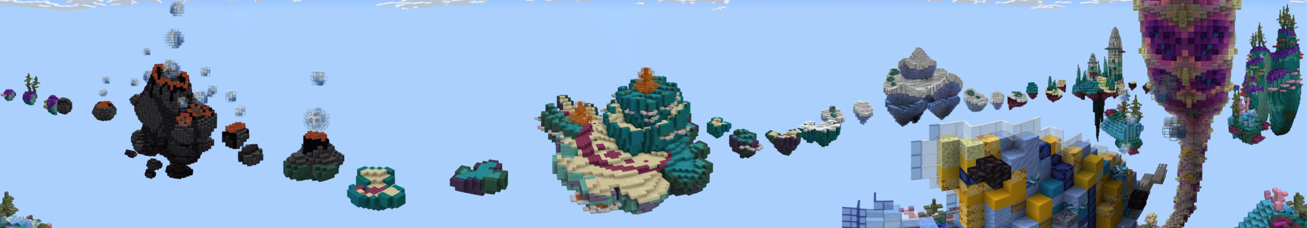 Seahorse Skyblock Panorama