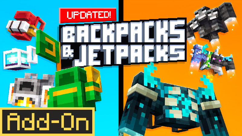 Backpacks and Jetpacks Add-on Key Art