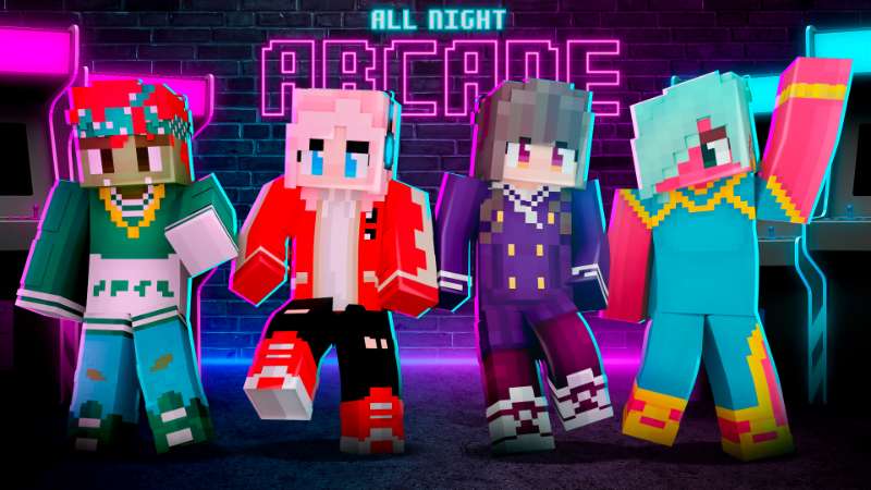 All Night Arcade Key Art