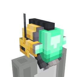 Drill Bot Head on the Minecraft Marketplace by Odd Block