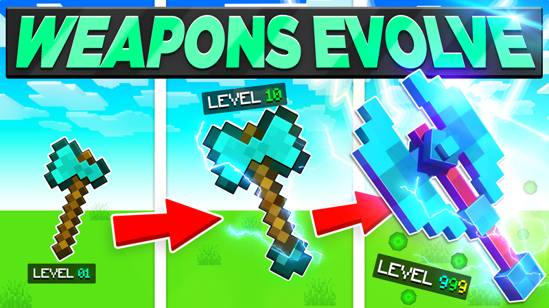 WEAPONS EVOLVE! Key Art