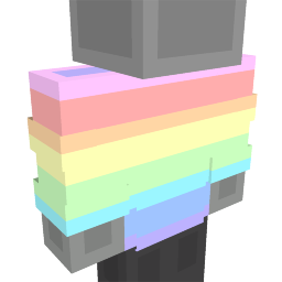 Rainbow Pastel Hoodie Key Art