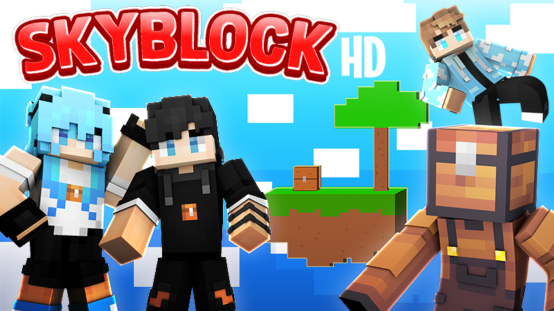 SkyBlock HD Key Art