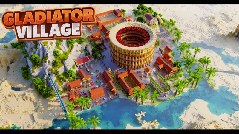 Gladiator Village on the Minecraft Marketplace by Endorah