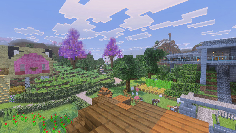 Aphmau's Pink Tree by CatFace