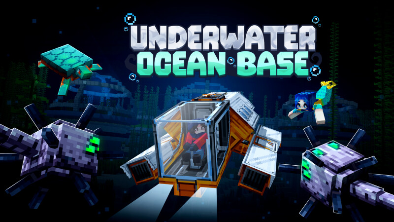 Underwater Ocean Base Key Art