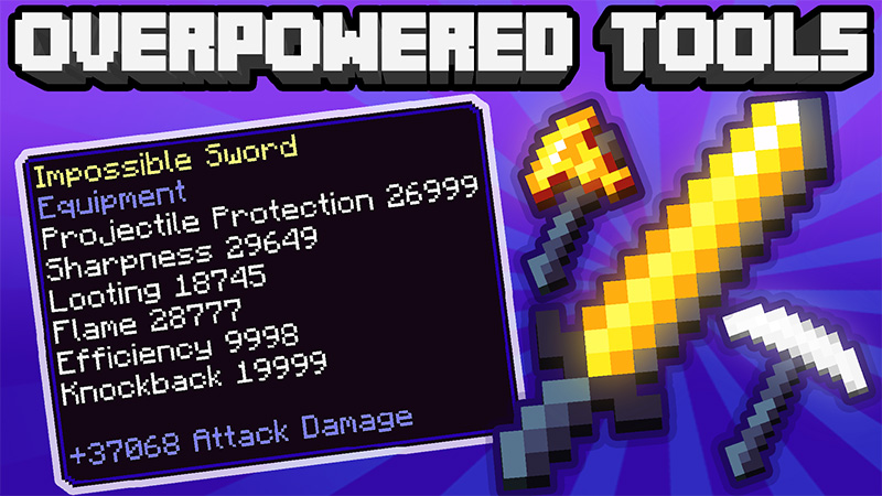 Overpowered Tools Key Art