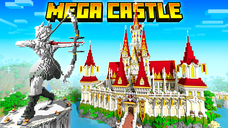 Mega Castle on the Minecraft Marketplace by The Craft Stars