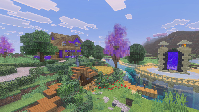 Aphmau's Pink Tree by CatFace