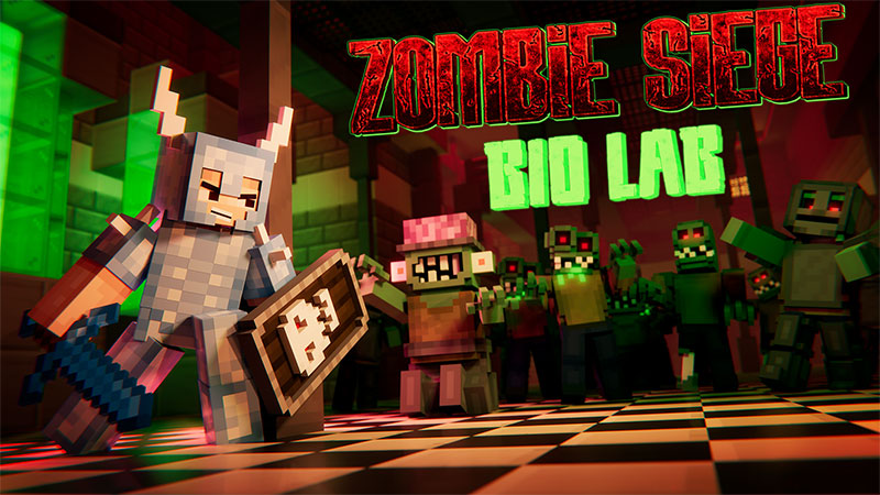 Zombie Siege: Bio Lab Key Art