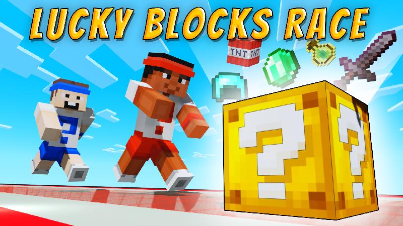 LUCKY BLOCK RACE! in Minecraft Marketplace
